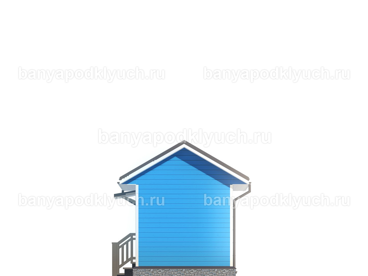 Каркасная баня 6x3 м Каркасная баня 6x3 м