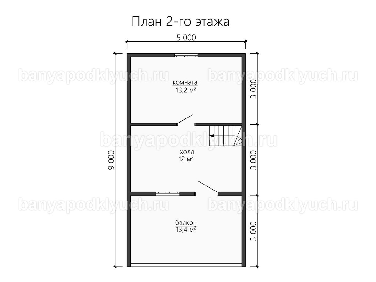 Каркасная баня 9x6 м Каркасная баня 9x6 м
